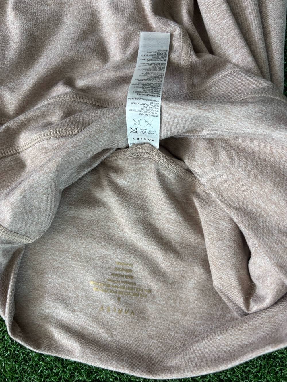 Valley Light Beige Heather Pullover Hoodie